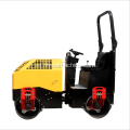 Liten storlek Ride on Diesel Double Drum 1 Ton Road Roller Machine Pris till salu